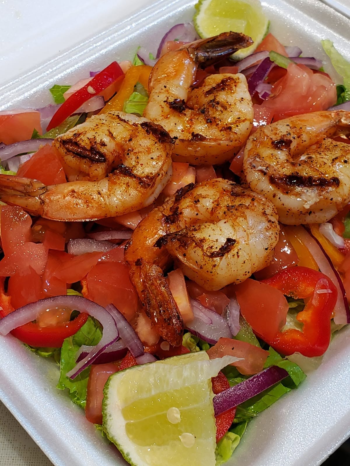 Prepared cafe food platter